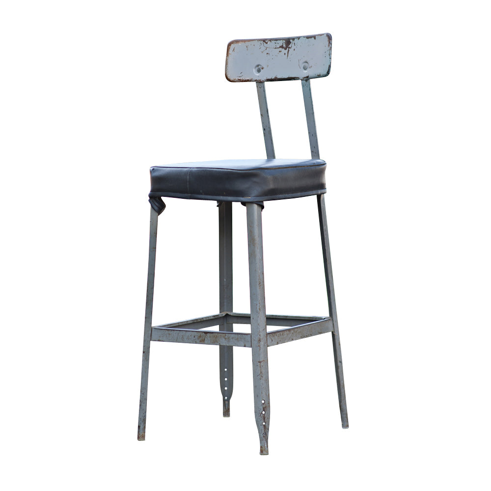 Vintage Industrial Age Bar Stool Task Chair