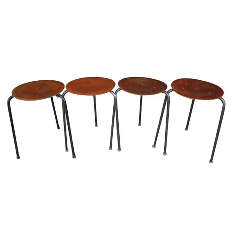 Set of (3) Mid Century Modern Tony Paul Nesting Tables