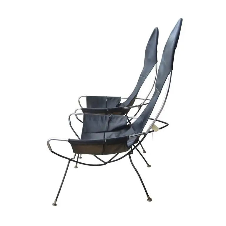 A Pair of Vintage Tony Paul Sling Chairs