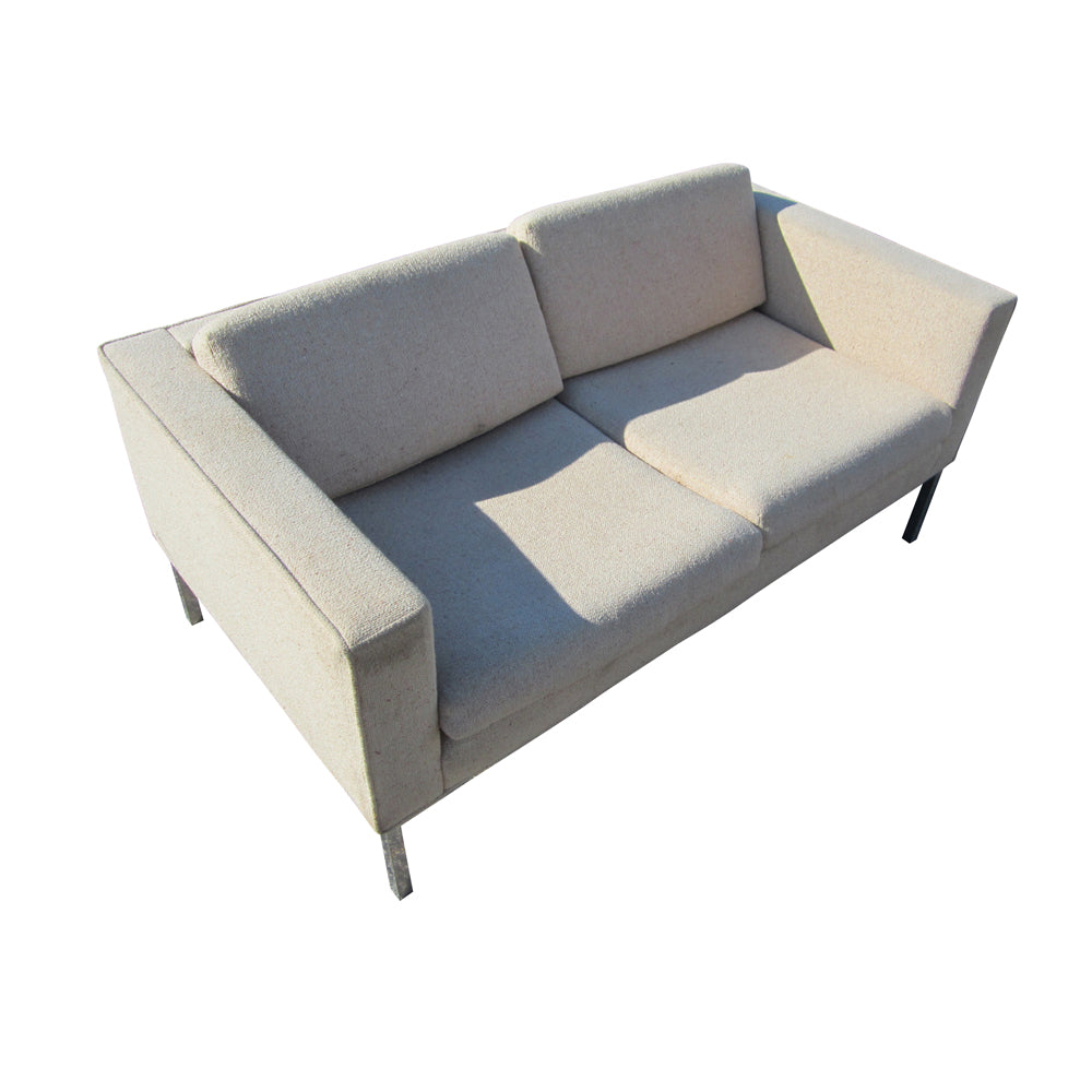 58″ Settee Sofa in the Style of Florence Knoll