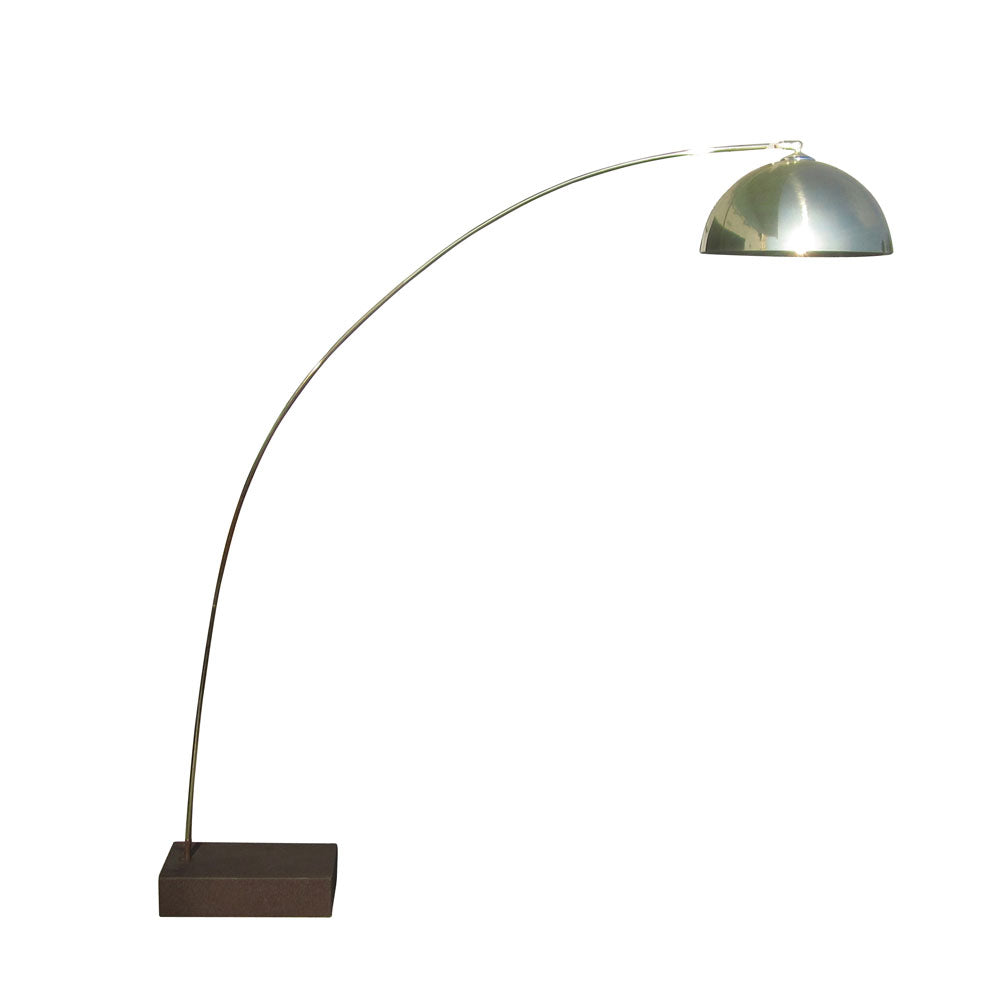 Vintage Brass Arc Floor Lamp (MR14375)