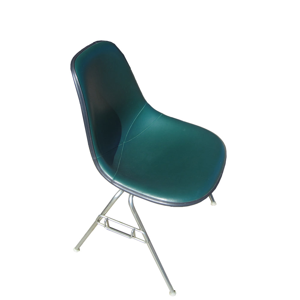 Herman Miller Eames Upholstered Fiberglass Shell Chair