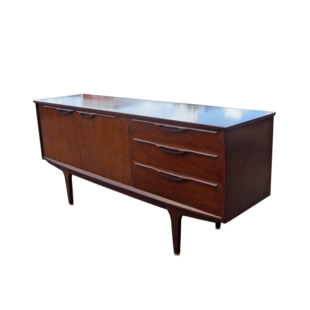 60″ Vintage Mid-Century Danish Credenza