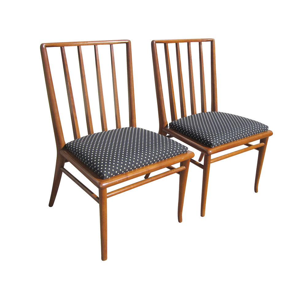 Pair of Vintage T.H. Robsjohn Gibbings Widdicomb Dining Chairs