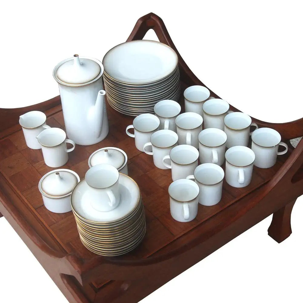 Vintage German china set by Kontrollstelle