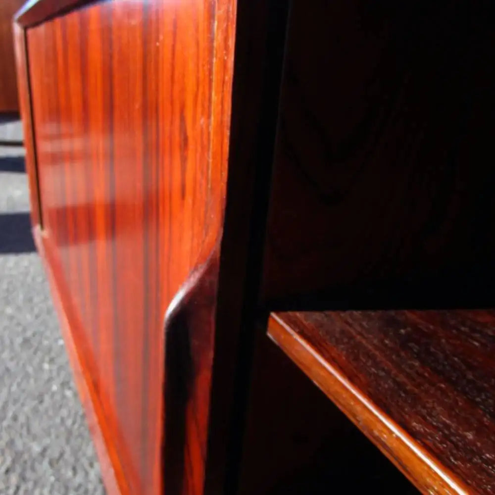 Retro vintage rosewood storage credenza