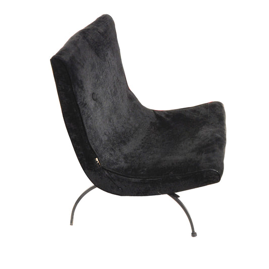 Milo Baughman Thayer Coggin Vintage Mid Century Scoop Lounge Chair