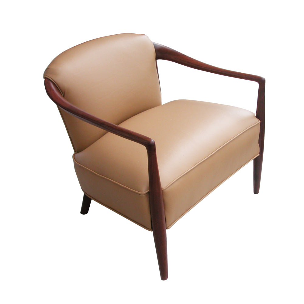 Vintage Mid Century Ib Kofod Larsen Style Lounge Chair