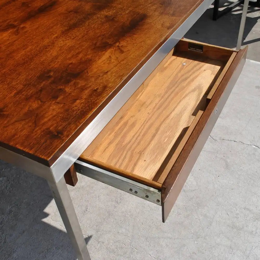 Vintage Mid Century Table Desk by Harvey Probber