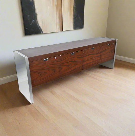 Vintage Roger Sprunger rosewood credenza