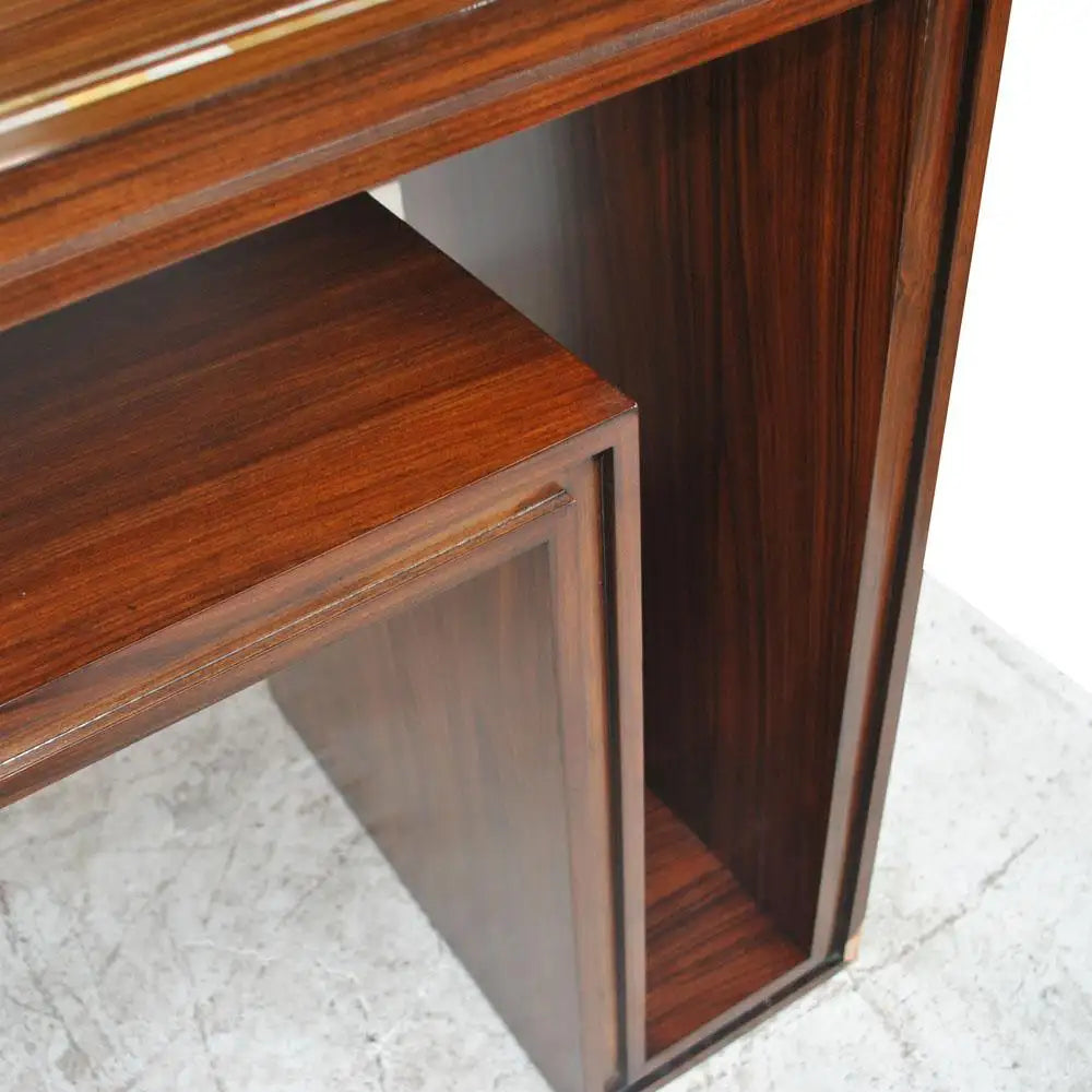 5 ft. Modern Rosewood Mother of Pearl Entry Sofa Table