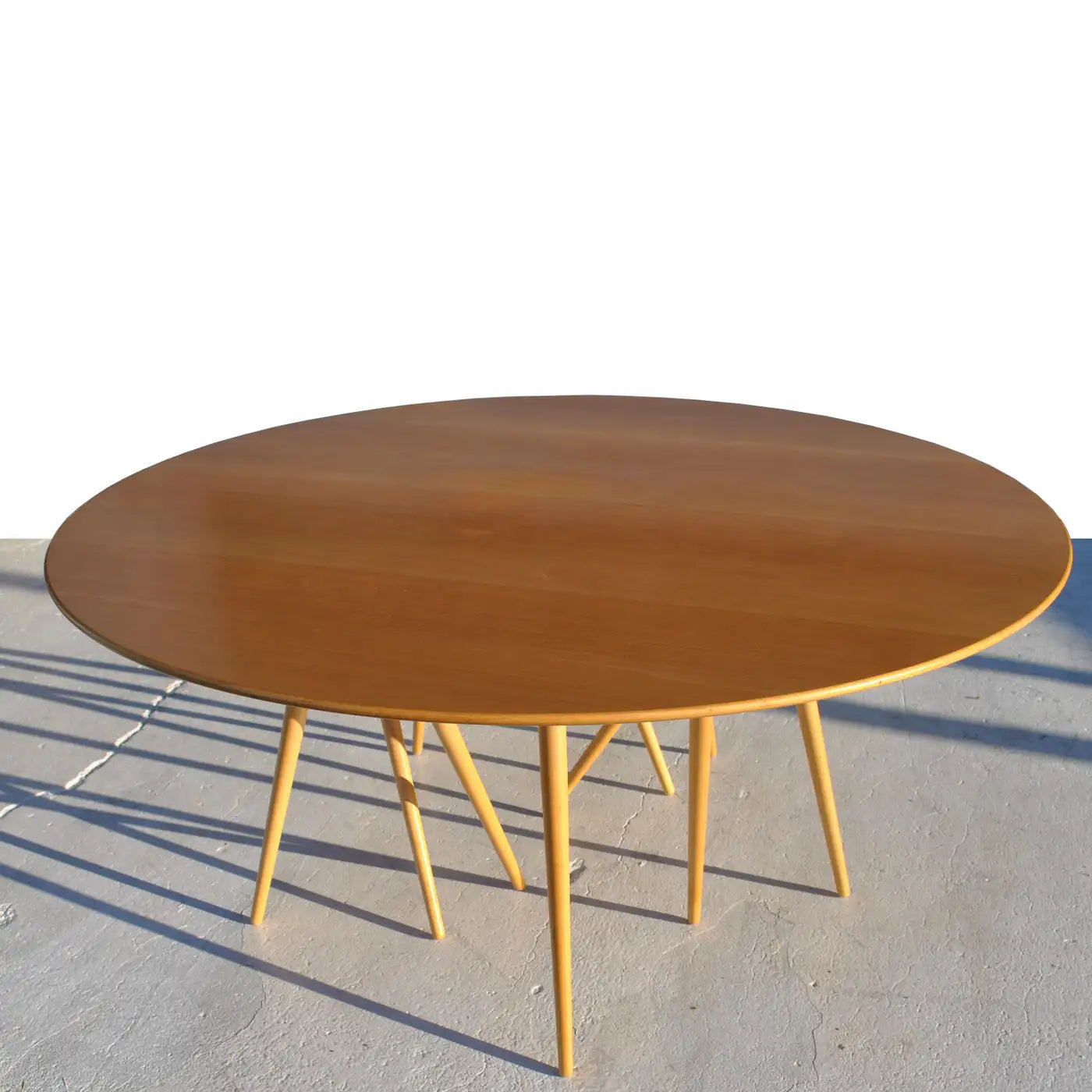 36″ Round Toothpick Cactus Table by Lawrence Laske for Knoll