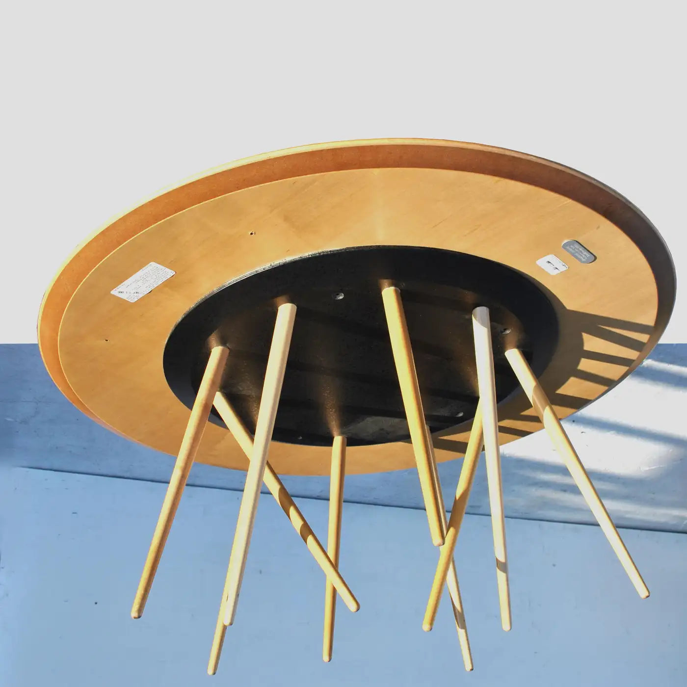 36″ Round Toothpick Cactus Table by Lawrence Laske for Knoll