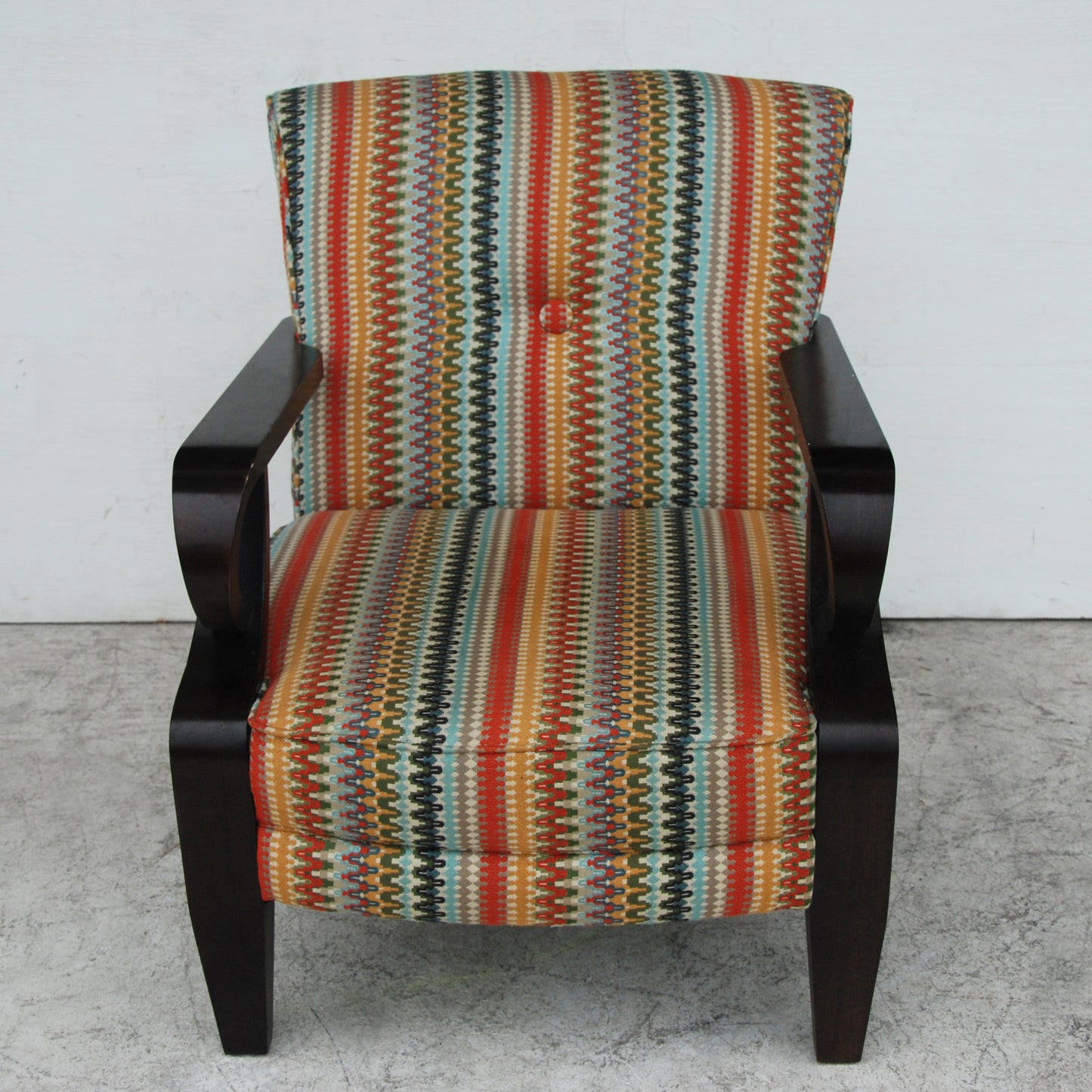Contemporary Multi-Color Lounge Chair