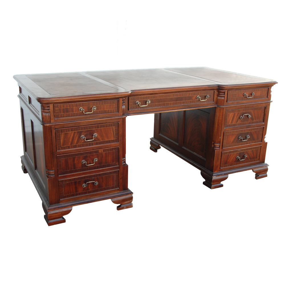 Traditional 71″ Executive Partners Desk