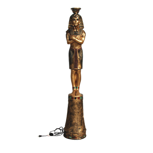 70″ Egyptian Pharaoh Statue Floor Lamp (MS10423)