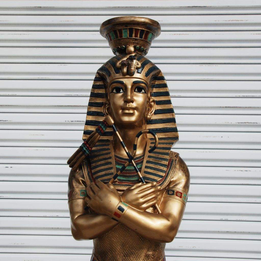 70″ Egyptian Pharaoh Statue Floor Lamp (MS10423)
