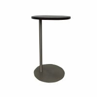 Pair of Side Table With Metal Base