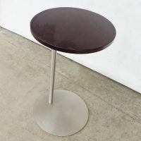 Pair of Side Table With Metal Base