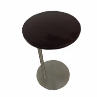 Pair of Side Table With Metal Base