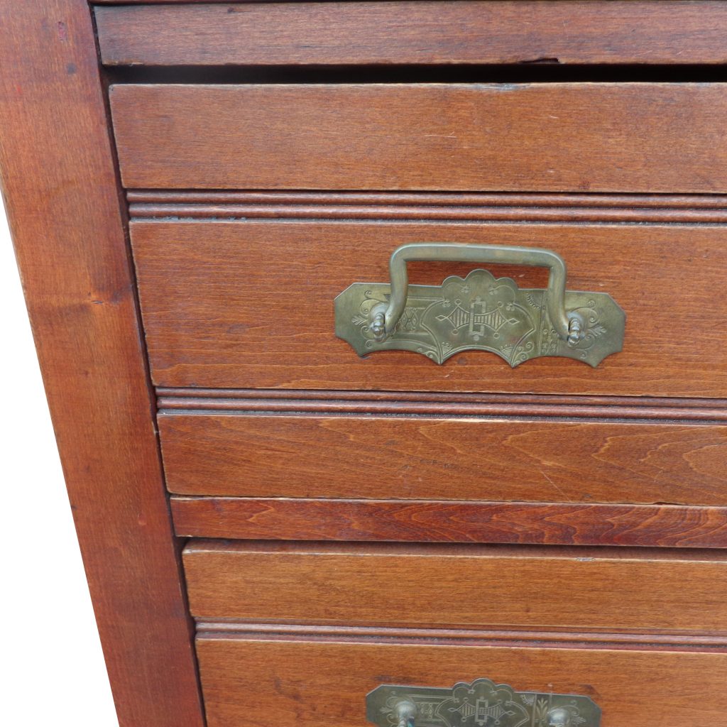 Eastlake 6 Drawer Chest With Brass Pulls (MS10356)