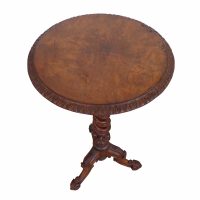 Vintage 17″ Round Side Table