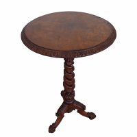 Vintage 17″ Round Side Table