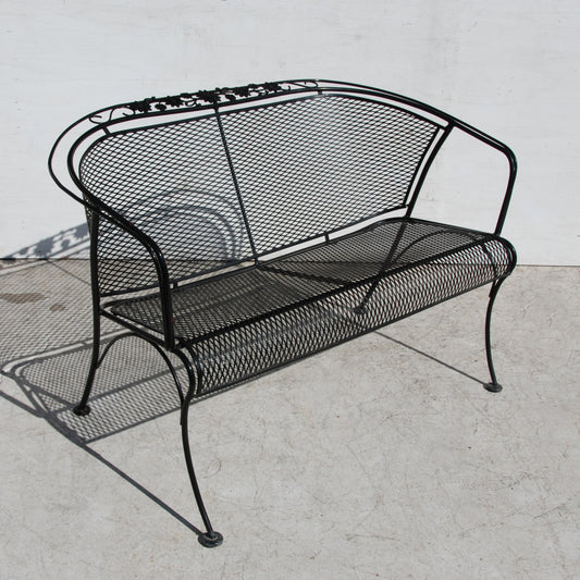 45″ Metal Outdoor Love Seat (MS10437)