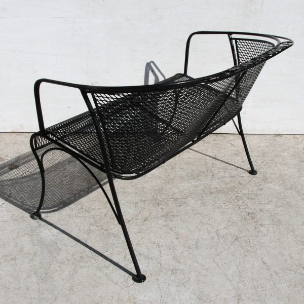 45″ Metal Outdoor Love Seat (MS10437)