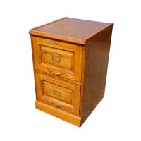 19″ Wood File Cabinet