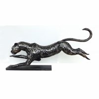 42″ Metal Running Cheetah