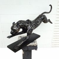 42″ Metal Running Cheetah