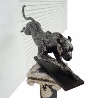 42″ Metal Running Cheetah
