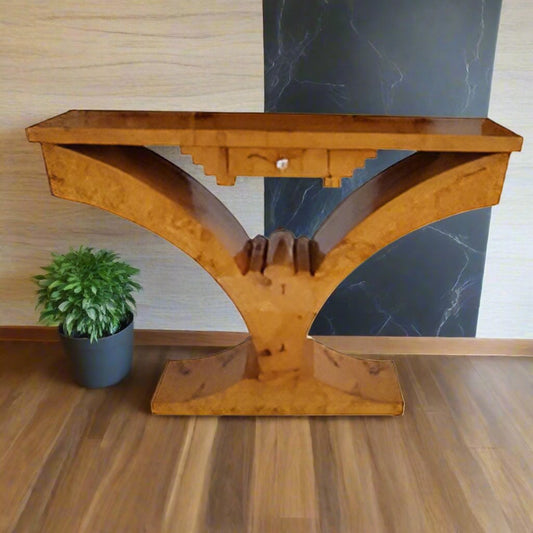V-shaped Art Deco Console