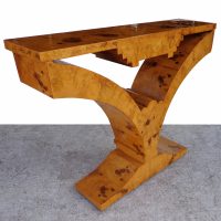 V-shaped Art Deco Console