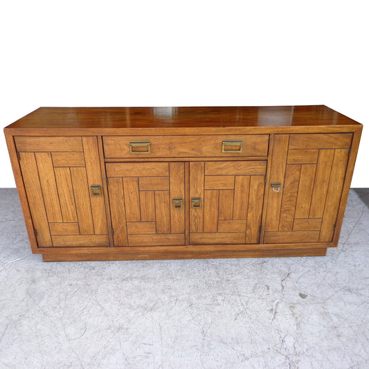 65.5 inch Drexel buffet dresser credenza in vintage style