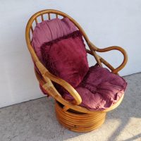 Swivel Rocker Rattan Lounge Chair