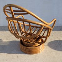 Swivel Rocker Rattan Lounge Chair