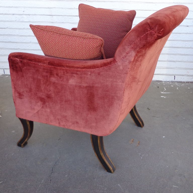 Rust Color Lounge chair