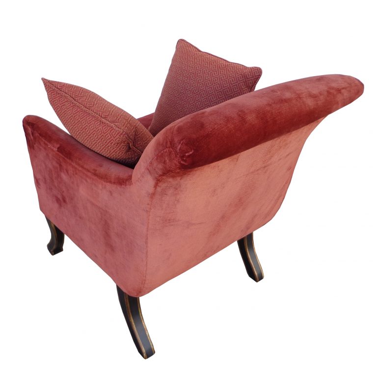 Rust Color Lounge chair