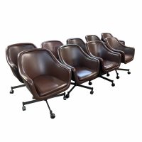 Ward Bennett for Brickel and Associates Desk Conference Chair (MS10480)