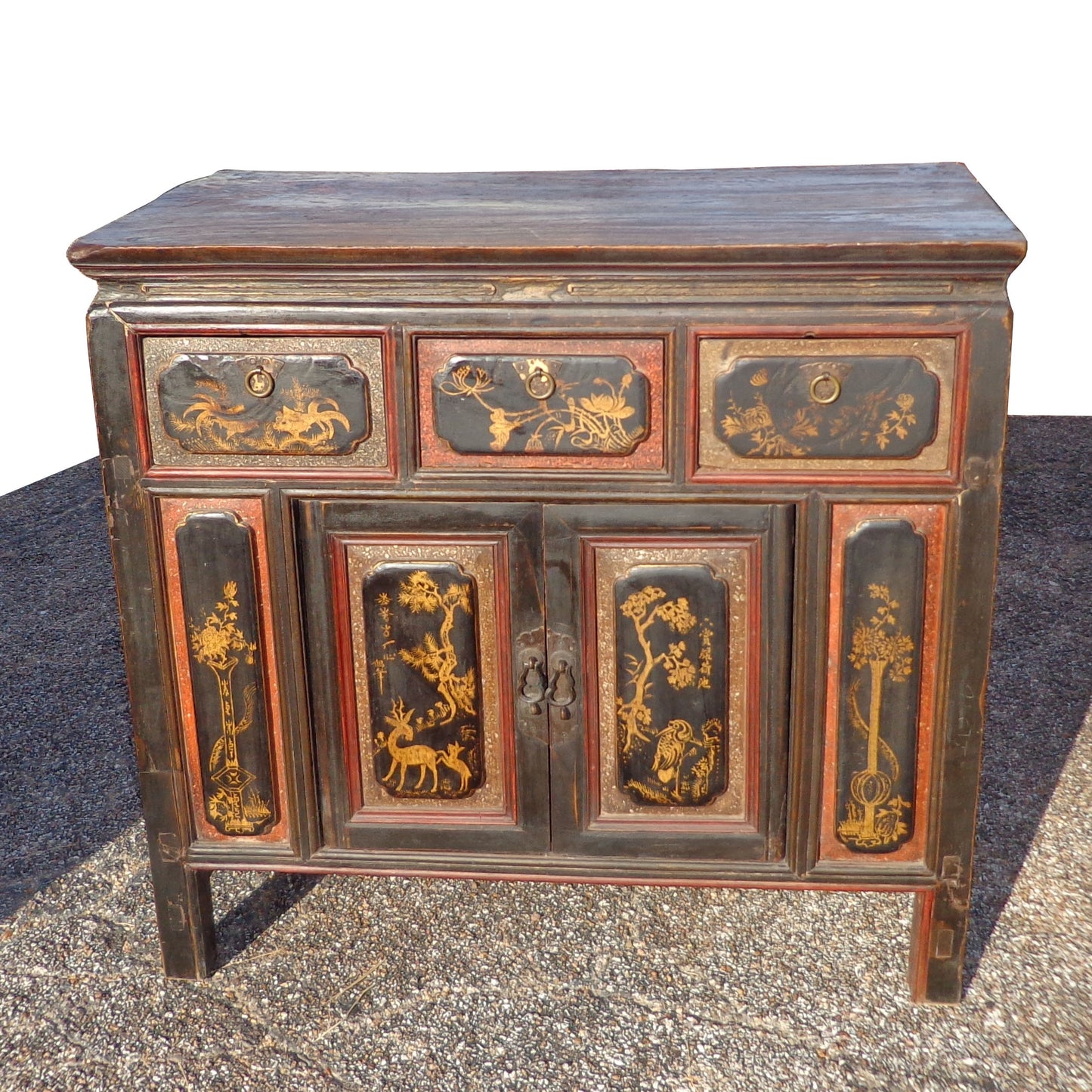 38.5″ Antique Chinese Cabinet (MS10143)
