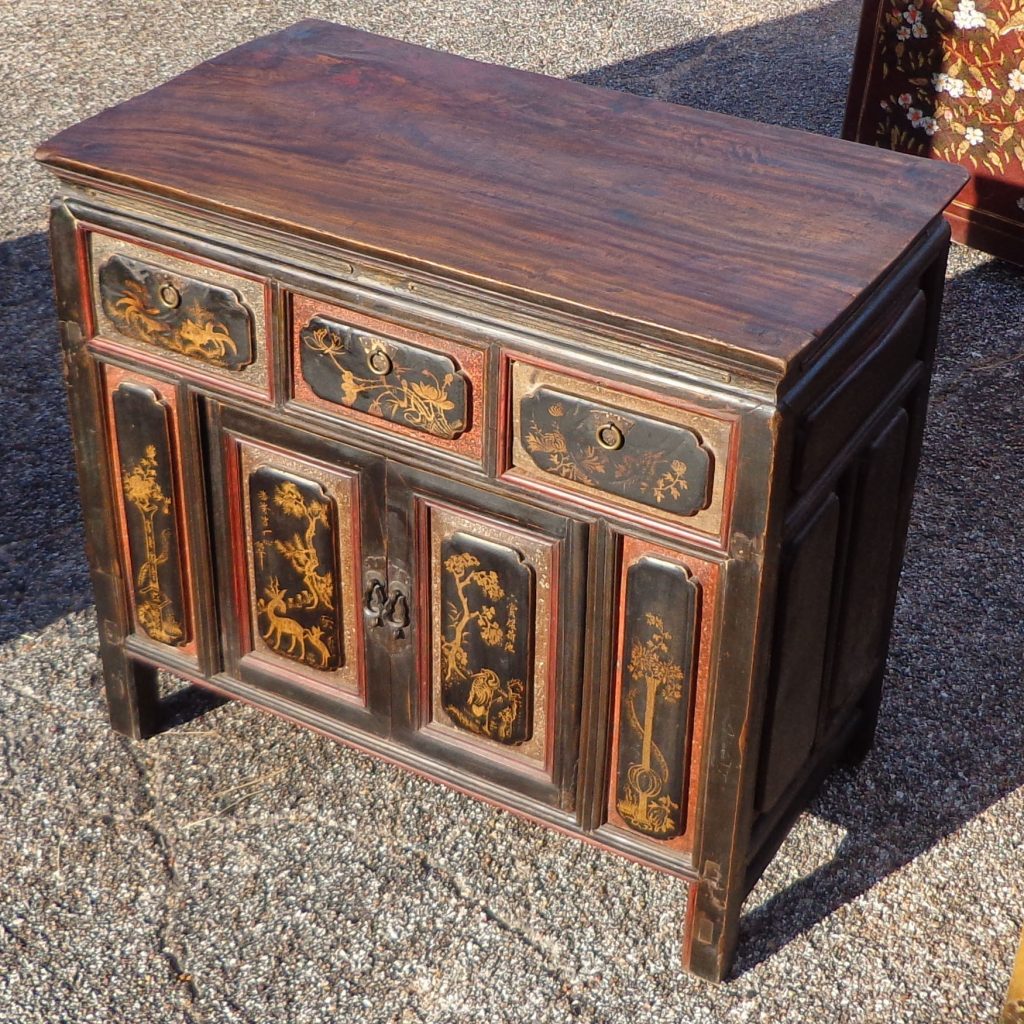 38.5″ Antique Chinese Cabinet (MS10143)