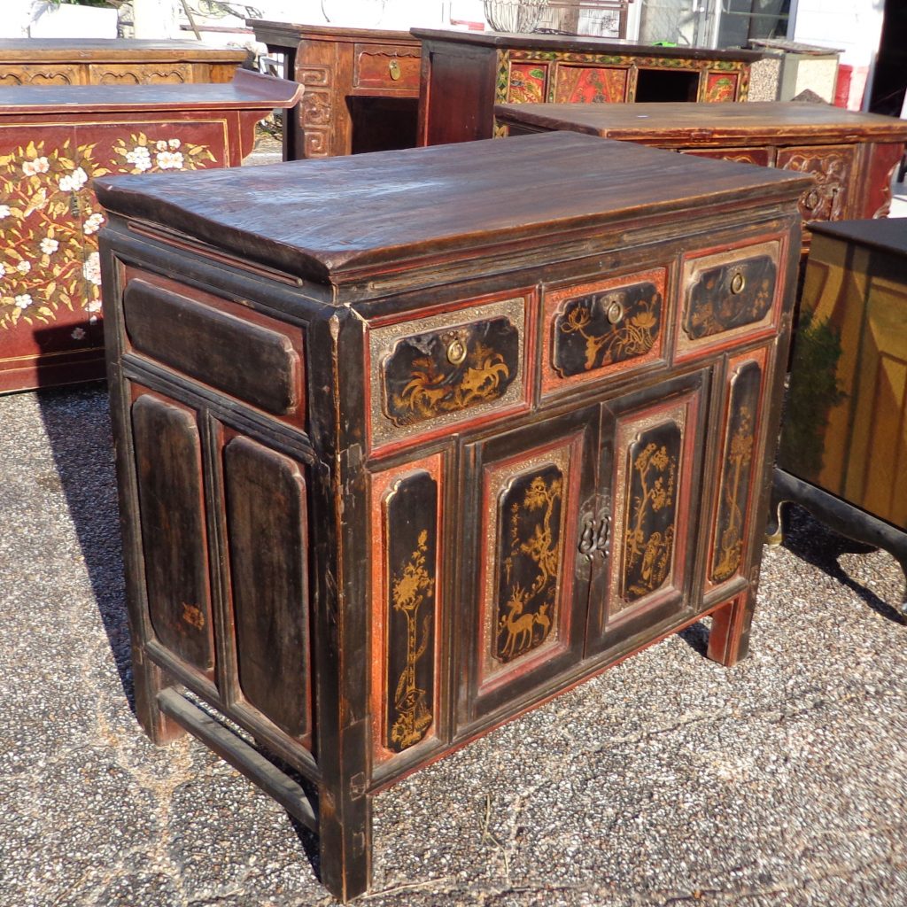38.5″ Antique Chinese Cabinet (MS10143)