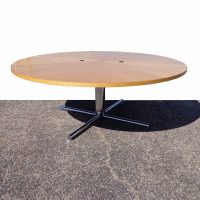 84″ Round Conference Table