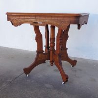 30.5″ Wood Table with Casters