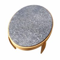 42″ Oval Marble Coffee Table