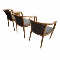 Set Of 3 Keilhauer Arm Chairs