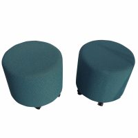Teknion Ottomans With Casters