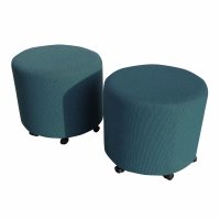Teknion Ottomans With Casters
